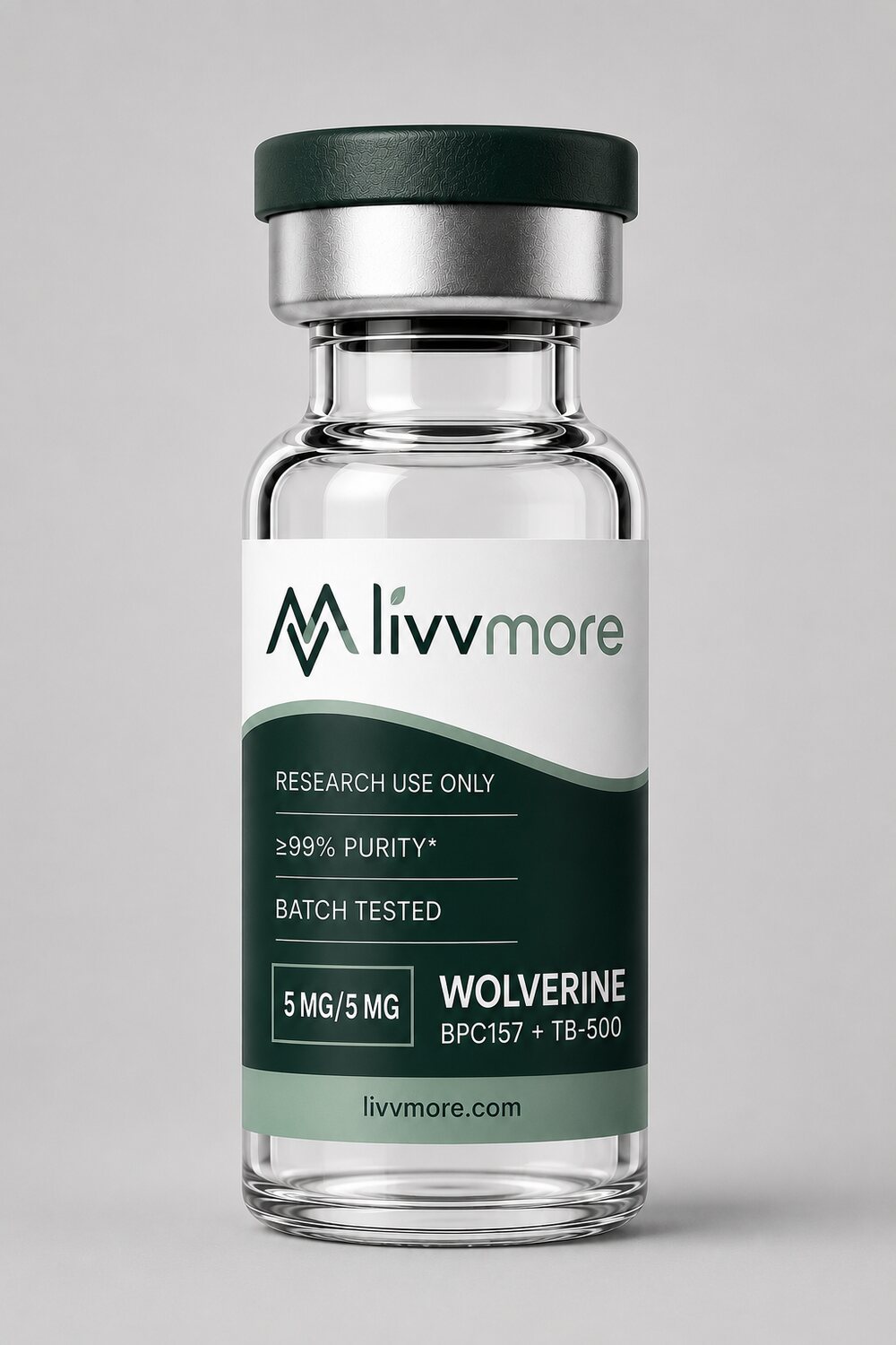 BPC-157 + TB-500 research vial