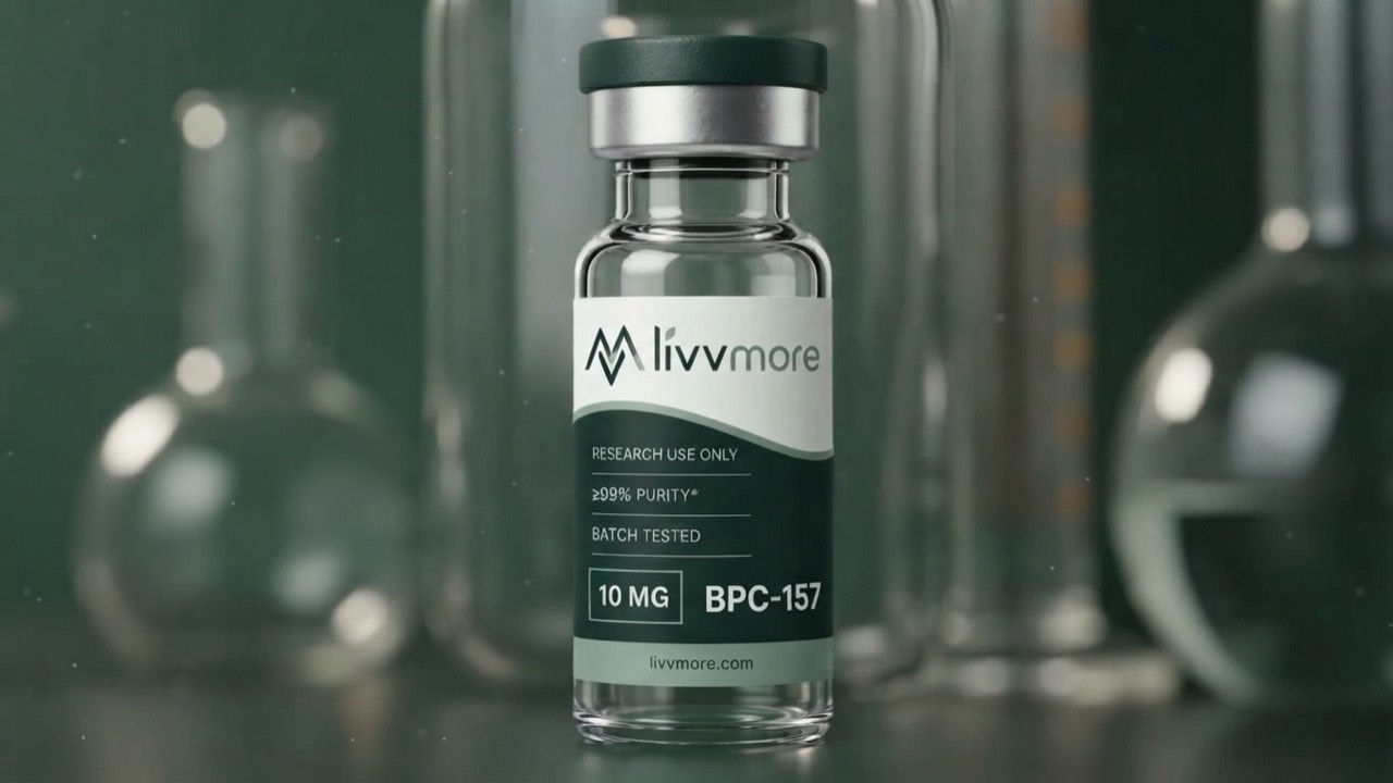 livvmore BPC-157 research vial