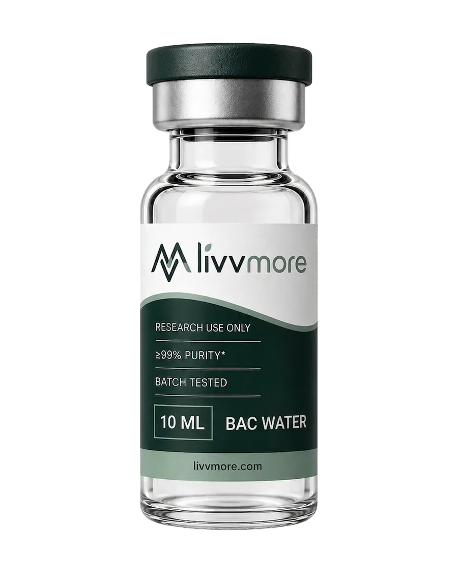 BAC Water research vial