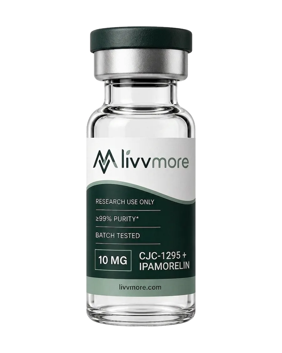 CJC-1295 (No-DAC) + Ipamorelin research vial