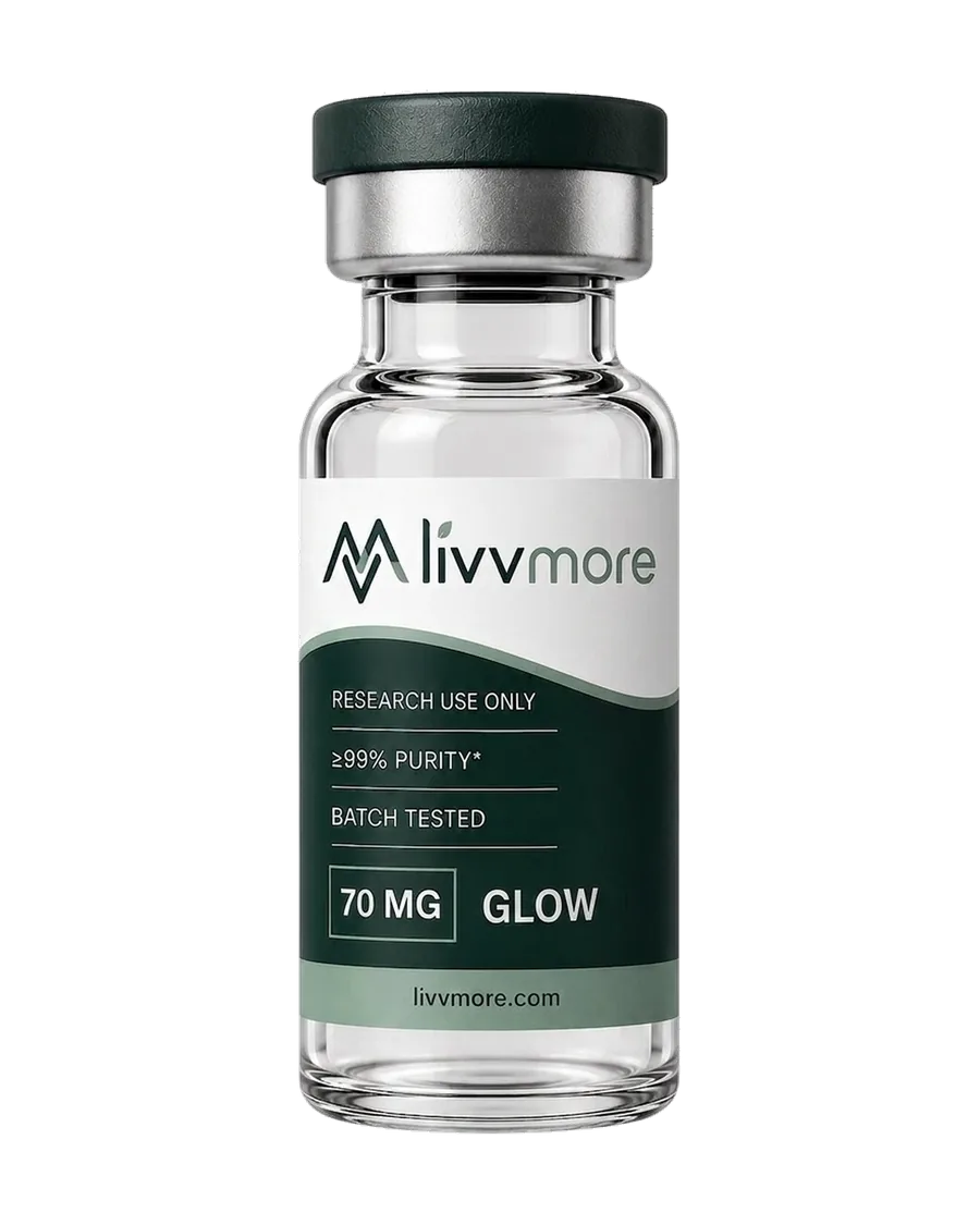 Glow research vial