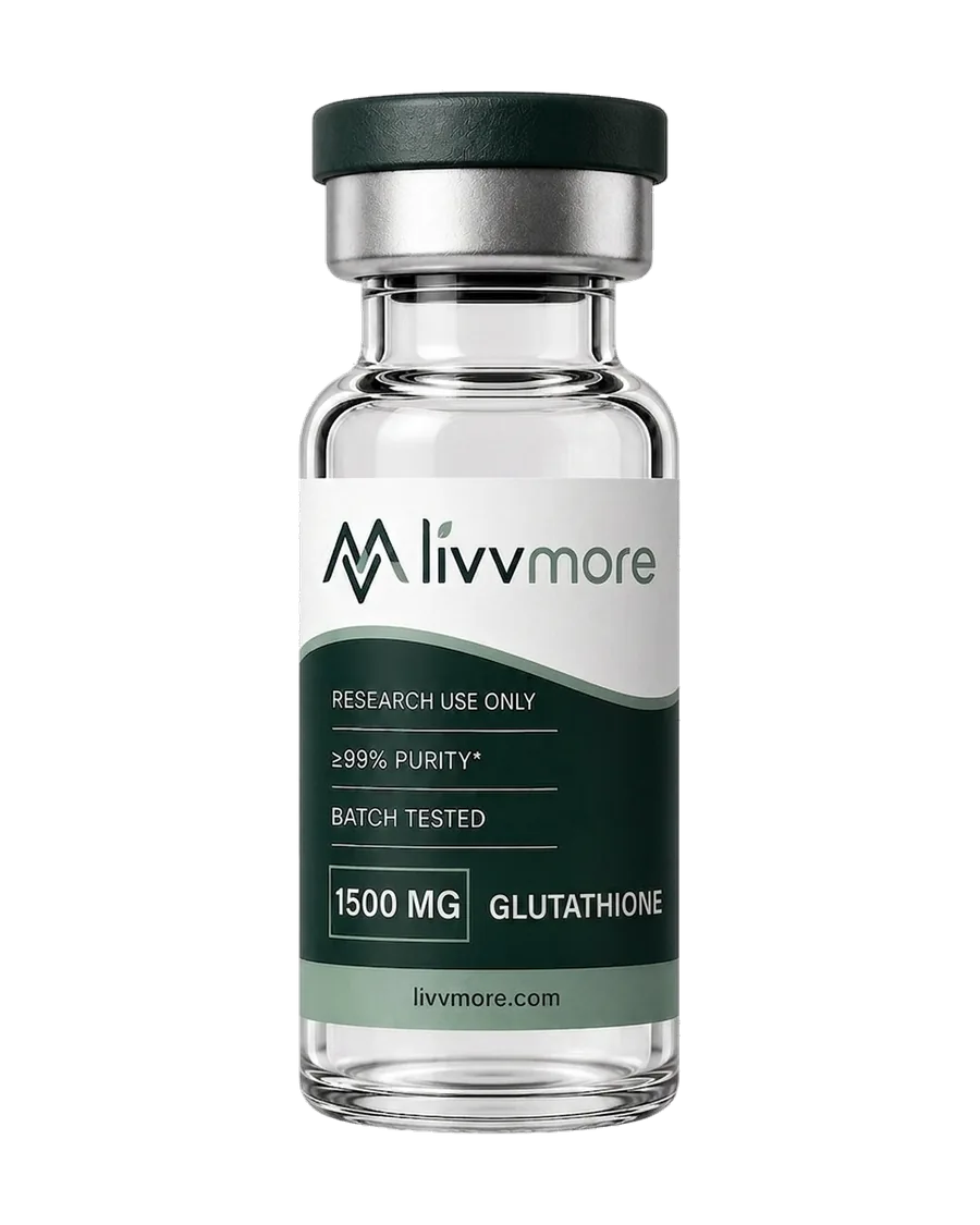 Glutathione research vial