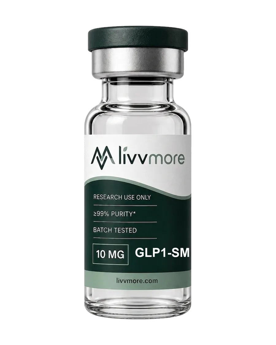 Semaglutide (GLP1-SM) research peptide vial